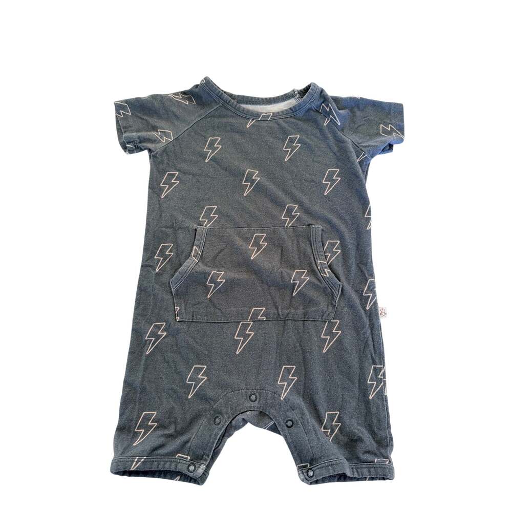 Monkeeroos Pajamas Lightning Bolt Romper - 18-24 Months